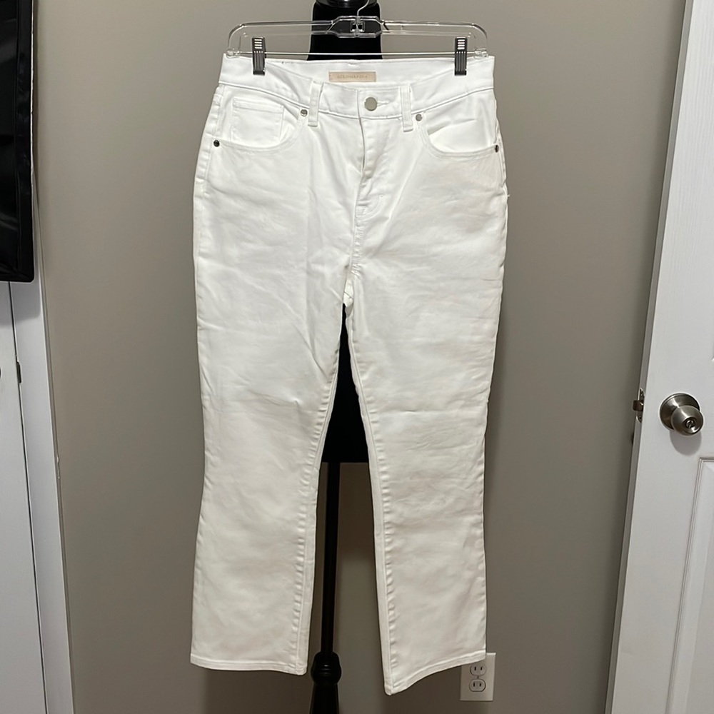 BCBGMaxAzria White Boot Cut Jeans - NWOT